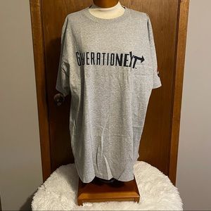 NWT Vintage Generation Next Pepsi Casual Retro Grey Shirt Size Unisex XL